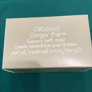 NIB Origins Ginger Bar Savory Bath Soap 10.5 oz